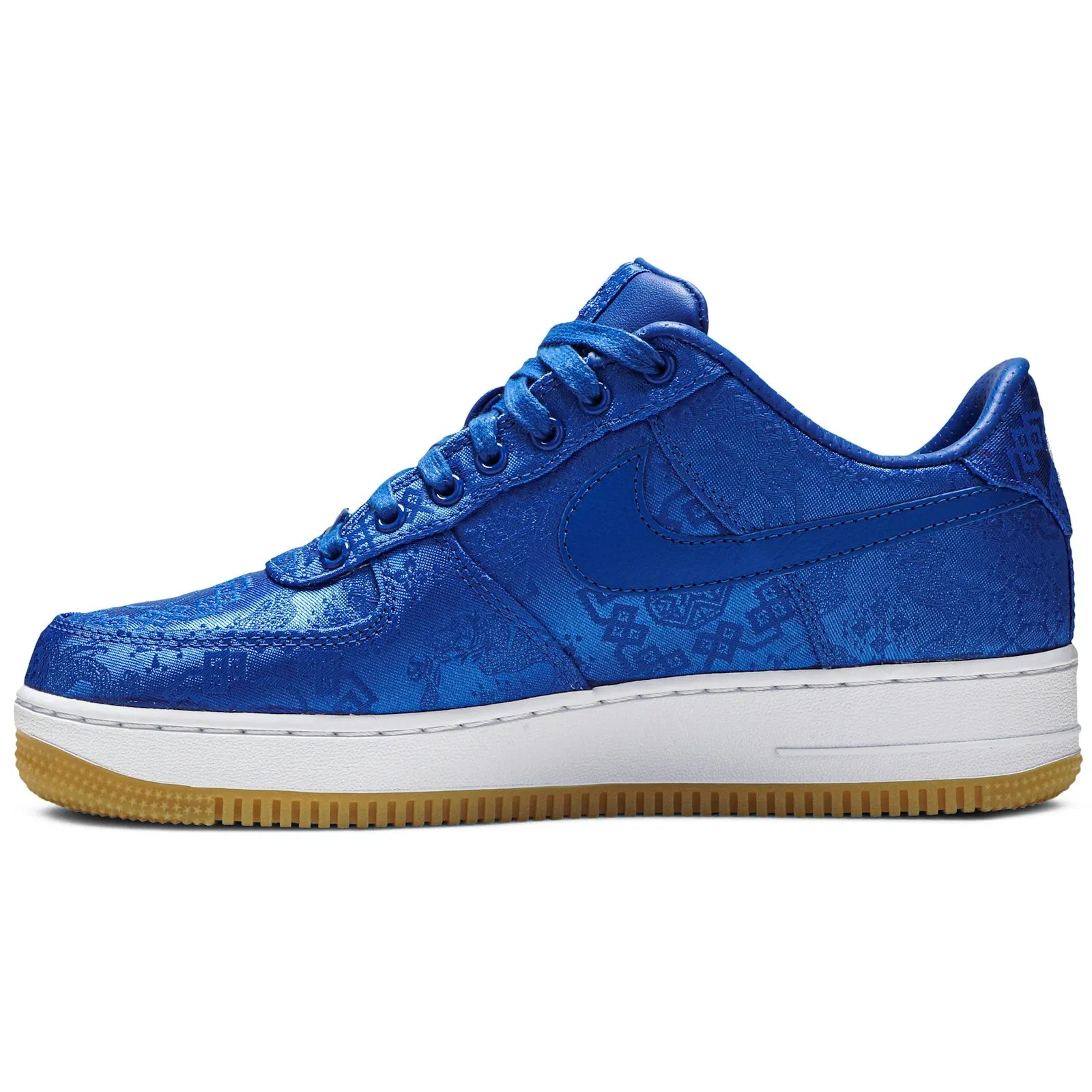CLOT x Air Force 1 PRM ‘Royal Silk’ [also worn by Edison Chen] CJ5290-400 - Image 3